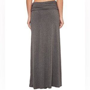 Rolla Coster Heather Gray Maxi Skirt